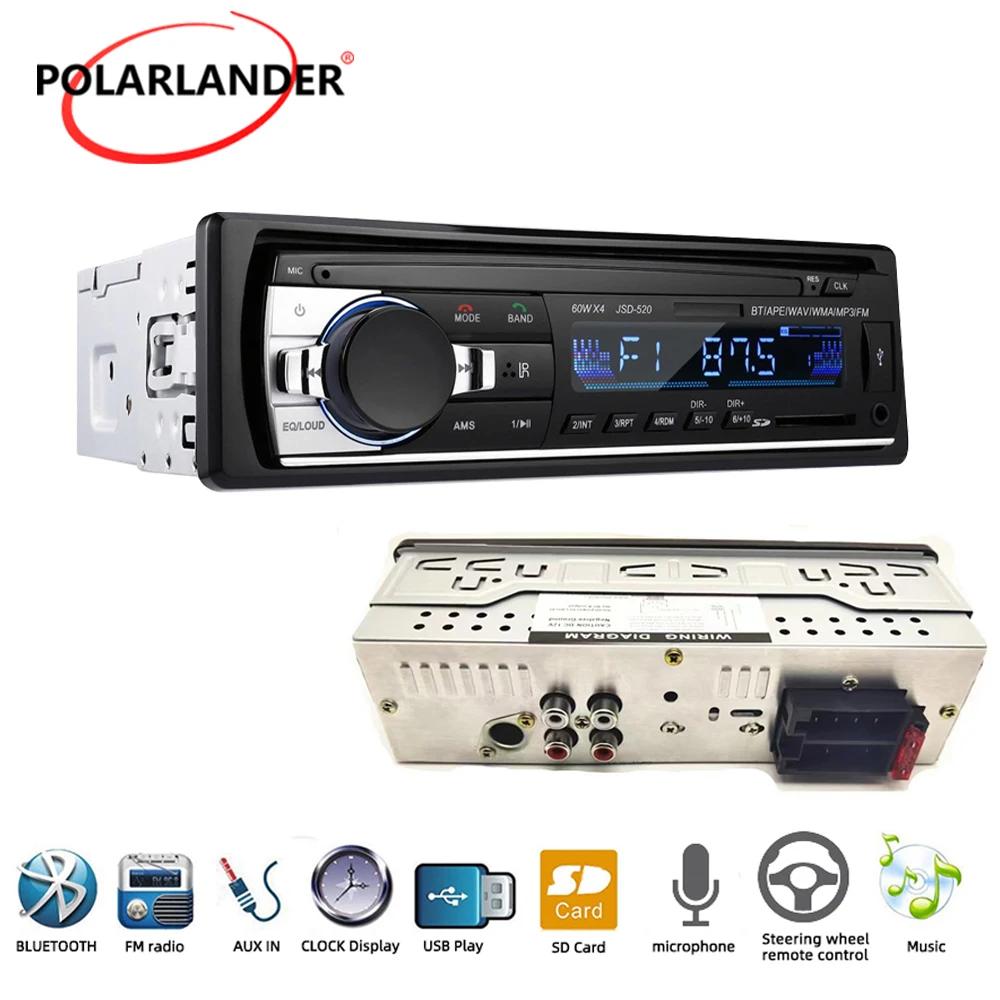 PolarLander ׷  ī , 520LED  ȭ, AUX Է, USB, SD, MMC, MP3, 60W * 4 ÷̾, 12V  ũ